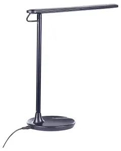 Metal LED Desk Lamp Black DRACO