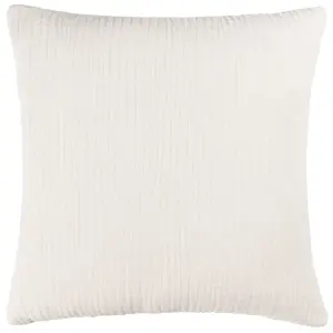 Yard Lark Muslin Crinkle Cotton Polyester Filled Cushion