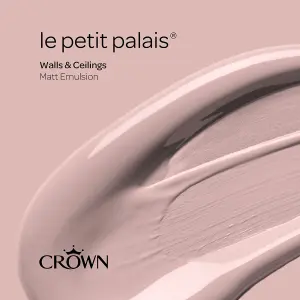 Crown Walls & Ceilings Matt Emulsion Paint Le Petit Palais - 2.5L