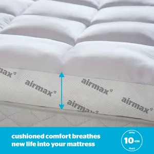 Silentnight Airmax 1000 Breathable Mattress Topper Super King (6')