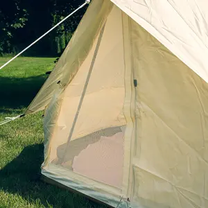 5M Bell Tent Lite, only 22KG with Zipped Groundsheet & Oxford Fabric