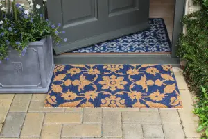 RHS Jekyll Floral Door Mat Latex Backed 45 x 75cm