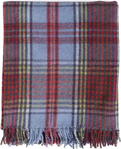 Highland Wool Blend Tartan Blanket / Throw Extra Warm Anderson Anderson / 155cm X 190cm