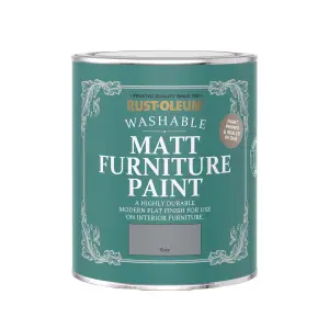 Rust-Oleum Slate Matt Multi-room Furniture paint, 750ml