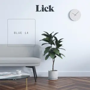 Lick Blue 14 Matt Emulsion paint, 2.5L