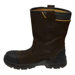 DeWalt Millington Brown Safety rigger boots, Size 12