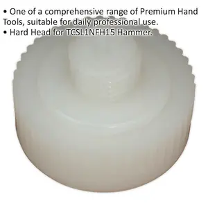 Replacement Hard Nylon Hammer Face for ys05780 1.25lb Nylon Faced Hammer