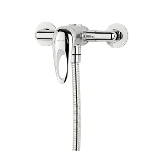 Triton Kaho Single lever Chrome effect Exposed Shower mixer