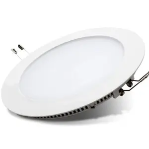 18W Recessed Round LED Mini Panel 220mm diameter Hole Size 205mm Pack of 10