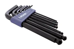 Laser Tools 0272 7pc Hex Key Set Ball End Metric 2.5 - 10mm