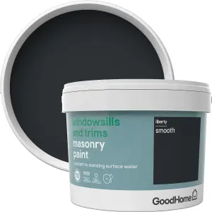 GoodHome Windowsills & trims Liberty Smooth Matt Masonry paint, 2.5L