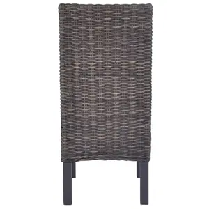 Hemsworth Dining Chair (Set of 4) Brown with Grey Wash Finish