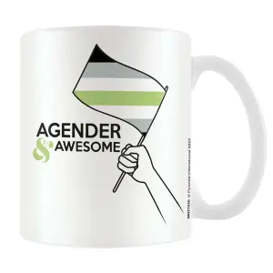 Pyramid International Agender Mug White/Black/Green (One Size)