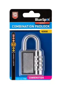 Blue Spot Tools - 40mm Combination Padlock