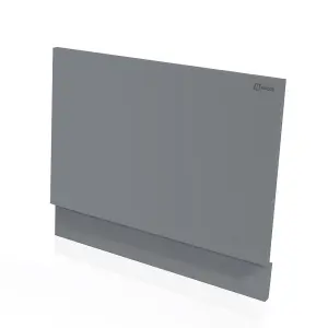 Aquarius Halite Waterproof End Bath Panel Matt Grey 800mm