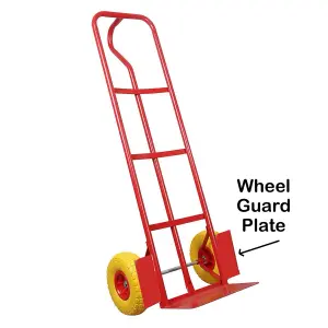 Sack Truck Hard with Hard Yellow Wheels