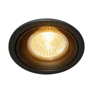 Nordlux Sorina Indoor Kitchen Dining Hallway Downlight In Black (Height) 6.7cm