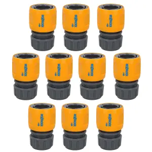 Hozelock Quick Release Aqua Water Garden Hose End Pipe Connector Fitting 10pc