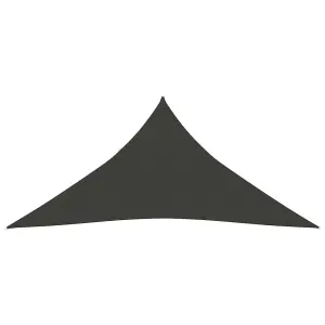 Berkfield Sunshade Sail 160 g/m2 Anthracite 5x6x6 m HDPE