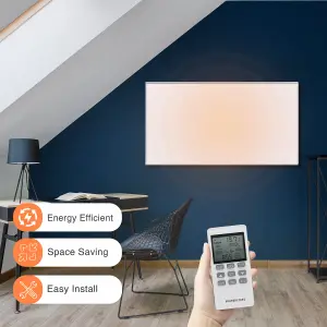 Mirrorstone 700W NXT Gen Infrared Heating Panel For Ceiling Installation (With Suspension Kit)