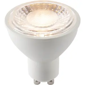 Warm White 6W SMD GU10 LED Light Bulb 250 Lumens Dimmable Indoor & Outdoor Lamp