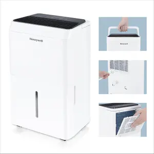 20L Day Dehumidifier Low Energy 24Hr Timer Washable Dust Filter 3.4L Water Tank