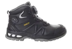 Mascot Footwear Mid Safety Boots S3 with BOA (Black) (UK 12)