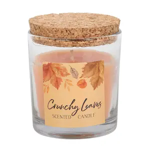 Crunchy Leaves Autumn Scented Jar Candle