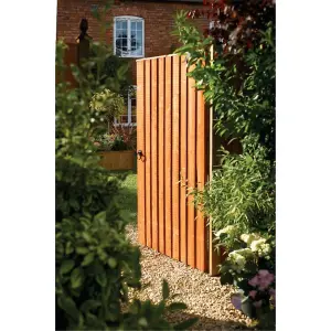 6 x 3 Vertical Board Fence Gate Dip Treated