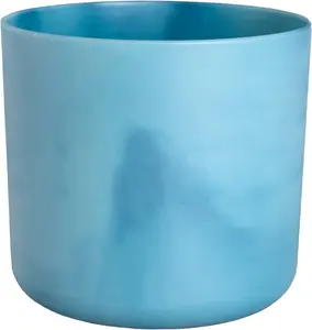 Elho The Ocean Collection 14cm Round Plastic Plant Pot in Atlantic Blue