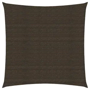 Berkfield Sunshade Sail 160 g/m2 Brown 3.6x3.6 m HDPE