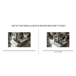 Roughneck Gorilla Block Buster Bolster 230mm