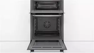 Bosch Series 2 MHA133BR0B Built In Electric Double Oven, Black