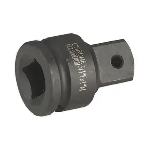 Sealey Impact Adaptor 3/4"Sq Drive Female - 1"Sq Drive Male AK5404