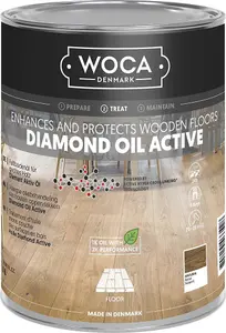 WOCA Diamond Oil Active - 2.5 Litres Natural