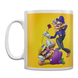 Super Mario Rascals Mug White/Yellow (One Size)