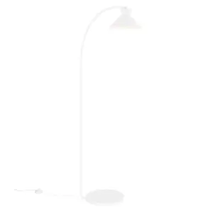 Nordlux Dial Indoor Bedroom Living Dining Office Floor Lamp in White (Height) 150cm