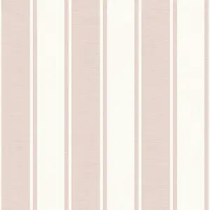 Galerie Italian Classics 4 Pink Classic Stripe Embossed Wallpaper