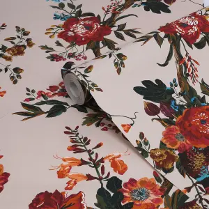 Joules Multicolour Floral forest Smooth Wallpaper