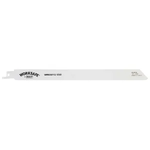 Sealey Reciprocating Saw Blade 250mm 14 TPI White - Pack of 5 WRS3013/250