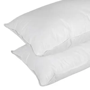 Homescapes Goose Feather and Down King Size Pillow Pair