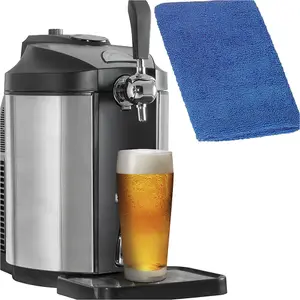 5L Mini Keg Drinks Dispenser with Integrated Cooling Technology for Home Use