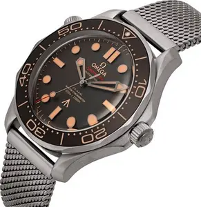 OMEGA Seamaster Diver 300m 007 Edition Titanium Automatic Men's Watch 210.90.42.20.01.001, Size 42mm