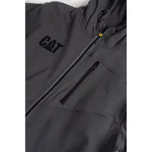 Caterpillar H2O Full Zip Work Hoodie Grey - M