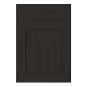 GoodHome Verbena Matt charcoal Shaker Door & drawer 500mm