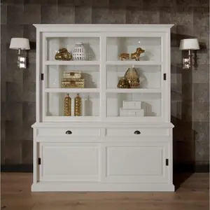 Jacksonport Display Cabinet White