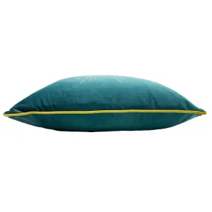 furn. Astrid Embroidered Feather Filled Cushion