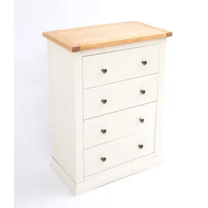 Castelli 4 Drawer Chest of Drawers Brass Knob