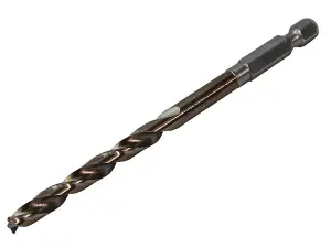 Faithfull  HSSE M35 Cobalt Quick-Change Impact Drill Bit 2.5mm OL:73mm WL:30mm FAIQC250C