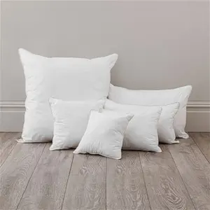 Dunelm Cotton Cushion Pad, Size: 30cm X 40Cm, White, 100% Cotton